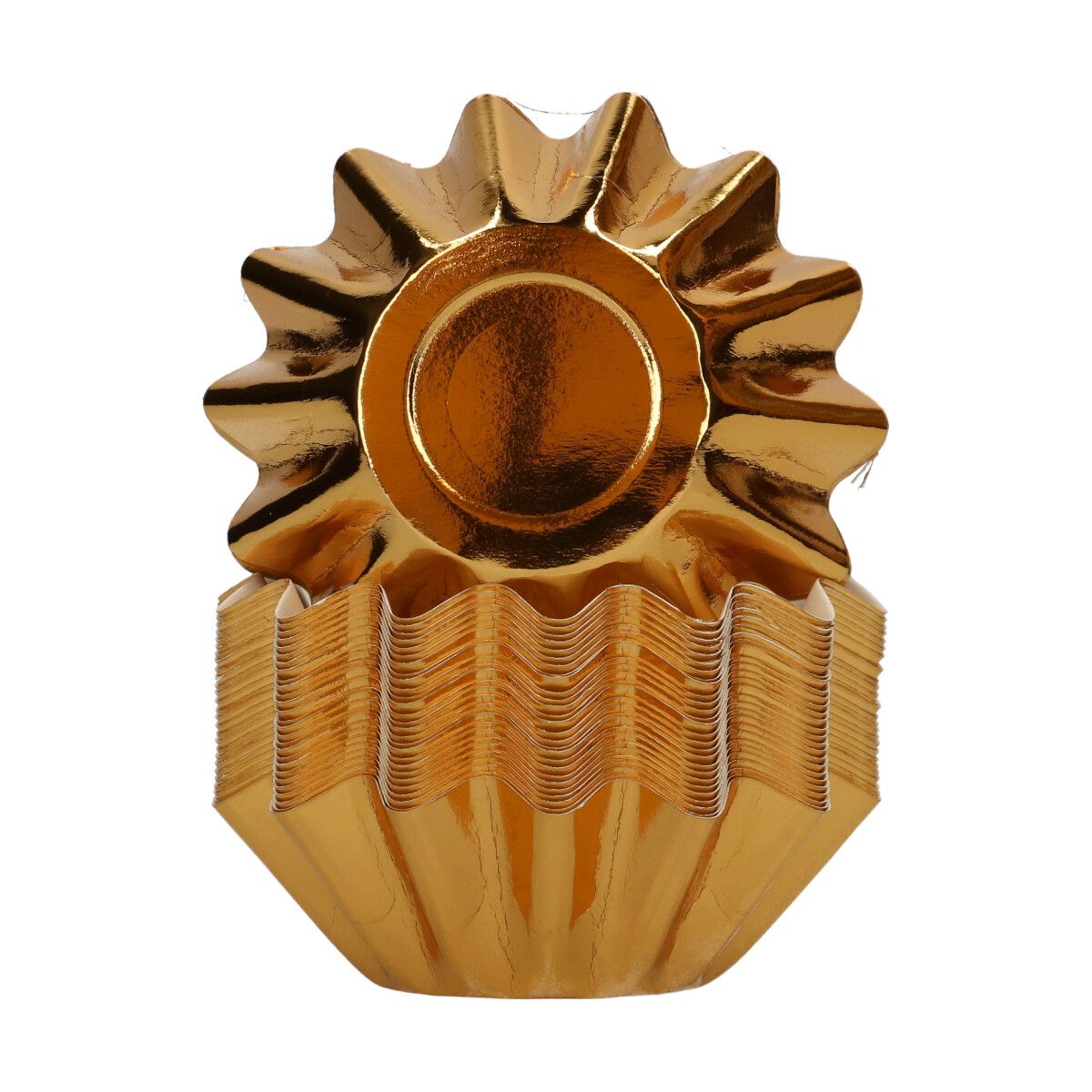 FunCakes Bloom Baking Cups - Metallic Gold pk/48