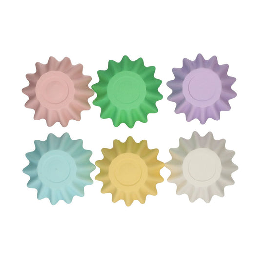 FunCakes Bloom Baking Cups - Pastel Rainbow Mix pk/48