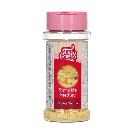 FunCakes Sprinkle Medley Butter Yellow 70 g