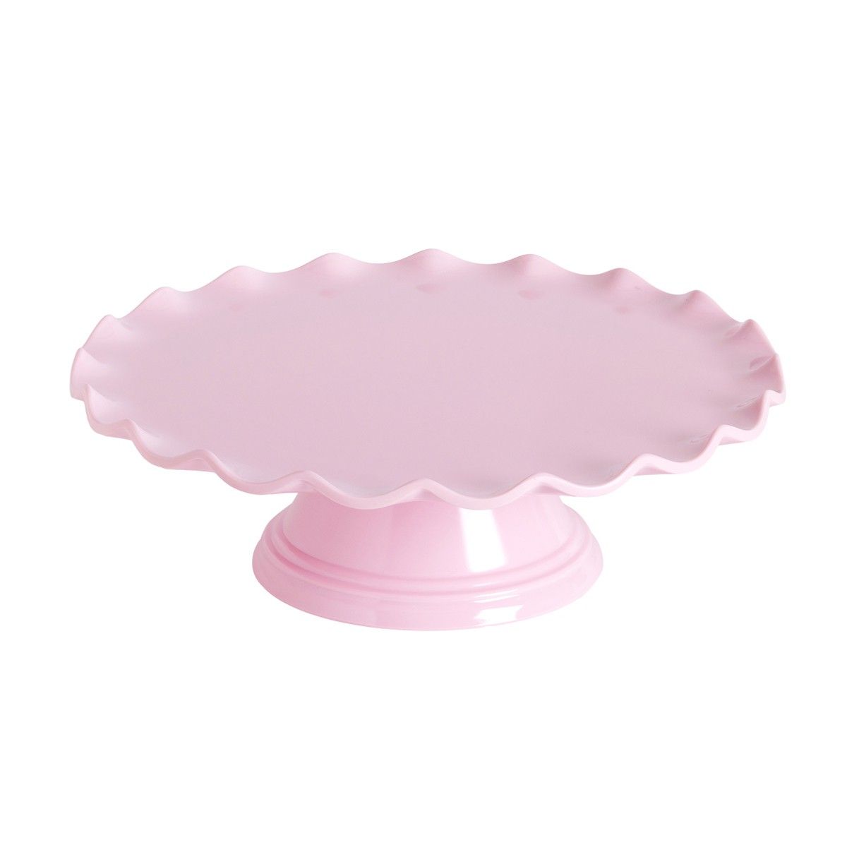 Cake Stand Large Wave Pink