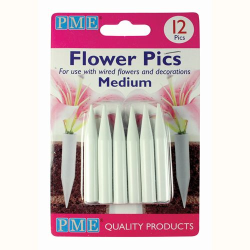 PME Flower Pics Medium pk/12