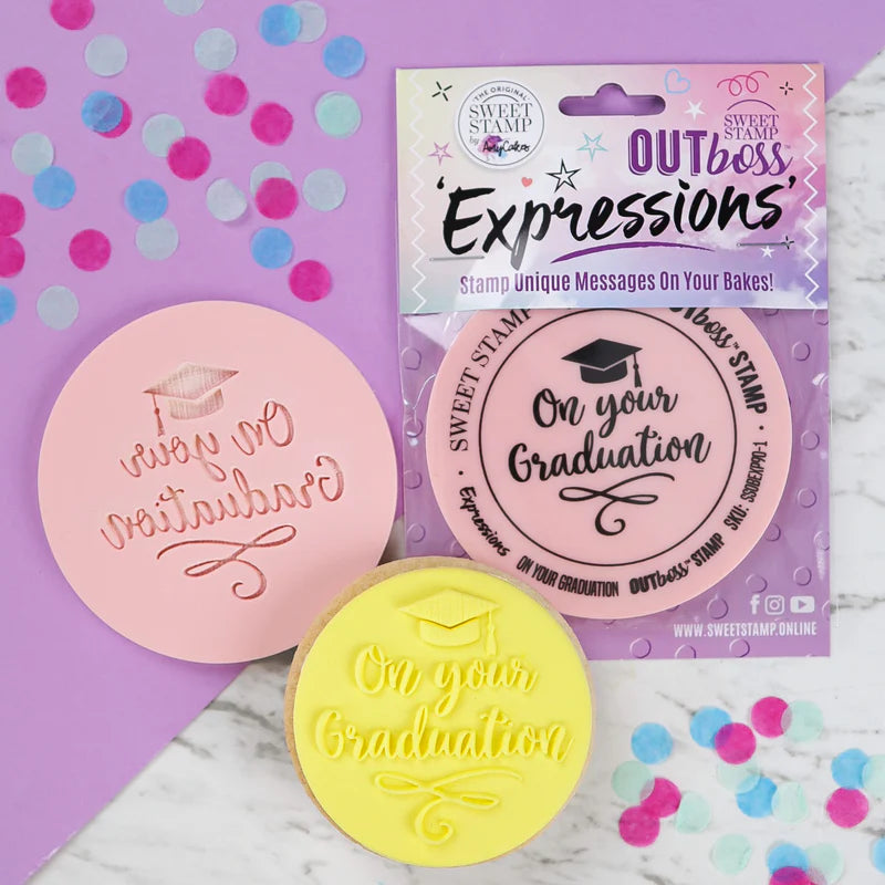 Sweet Stamp OUTboss Expressions - On Your Graduation - Regular Size