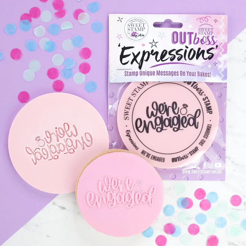 Sweet Stamp OUTboss Expressions - We're engaged - Regular Size
