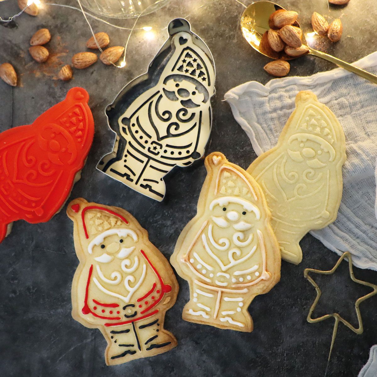ScrapCooking Santa Cutter & Embossers Set