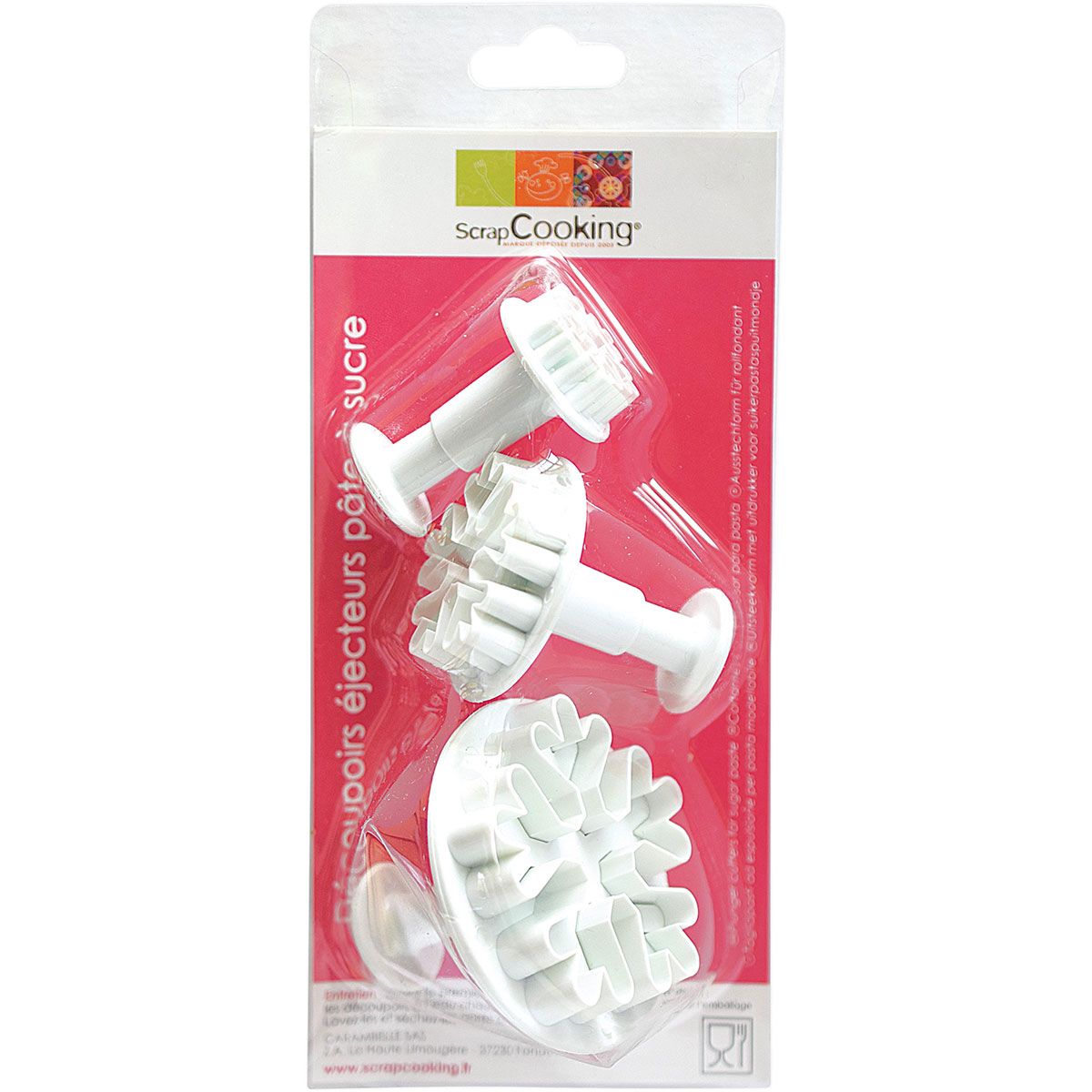 ScrapCooking Plunger Cutter Snowflakes