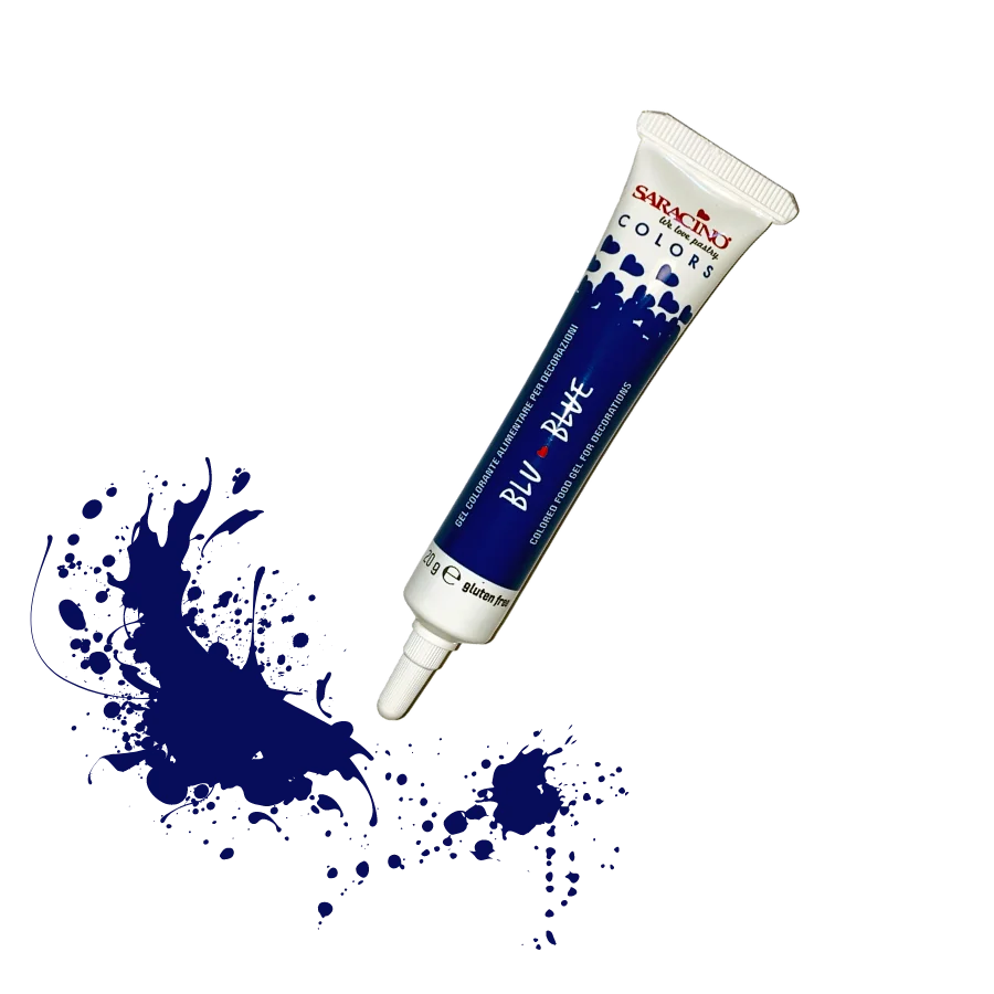 Saracino Food Gel Colour 20g Blue