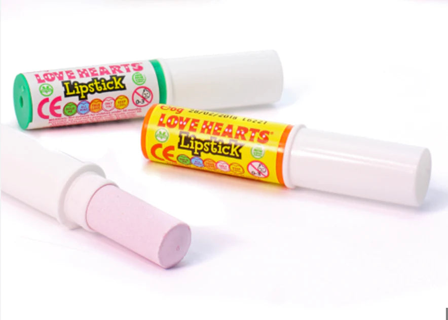 Love Hearts Lipstick Lolly