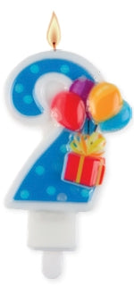 Number 2 Candle