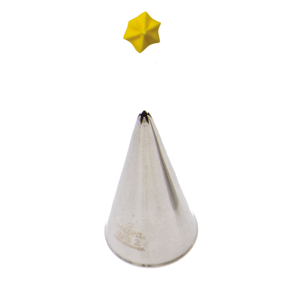 Decora Piping Tip Star 2