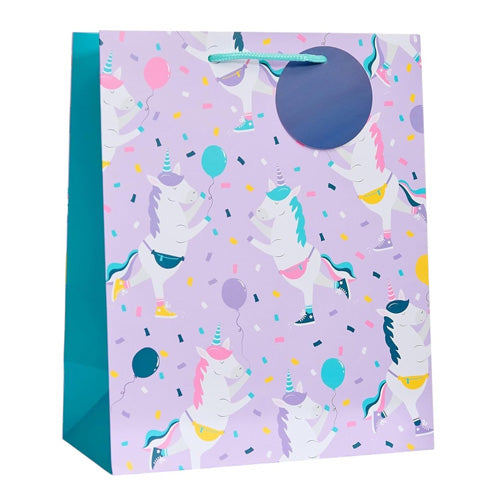 GIFT BAG LARGE – PARTY UNICORN