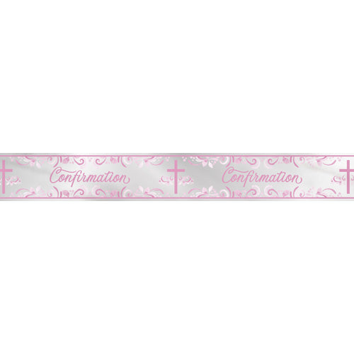 BANNER FOIL – CONFIRMATION PINK