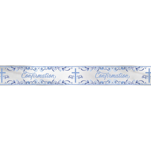 BANNER FOIL – CONFIRMATION BLUE