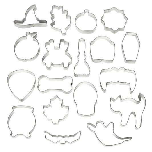 Wilton Metal Cookie Cutter Halloween Set/18
