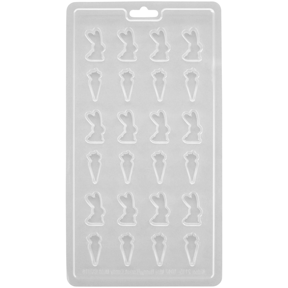 Wilton Candy Mould Mini Bunny & Carrot