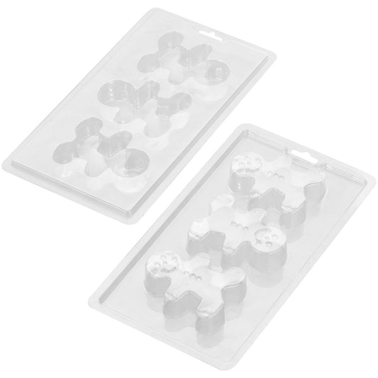Wilton 3D Candy Mould Hot Chocolate Gingerman
