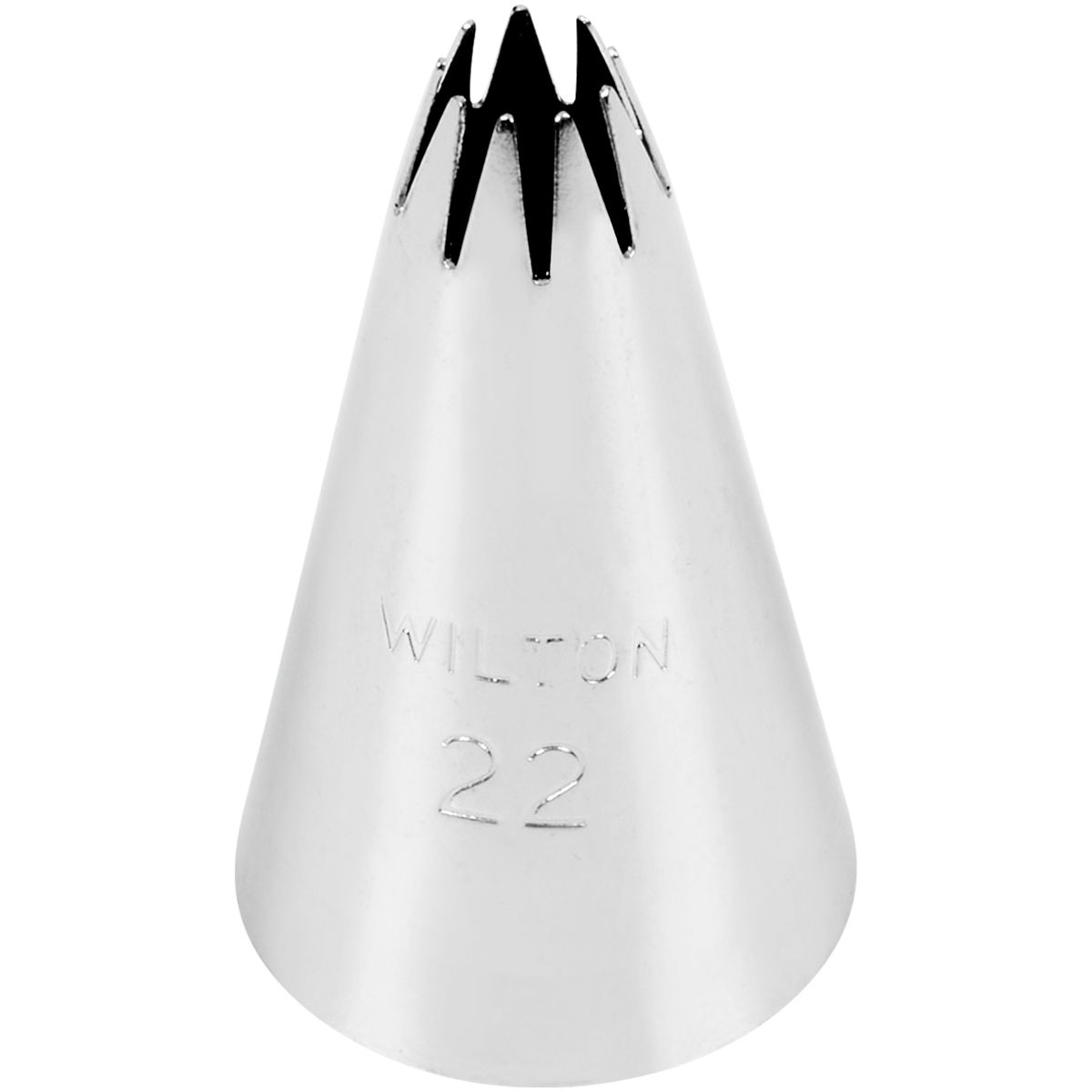 Wilton Decorating Tip #022 Open Star Carded