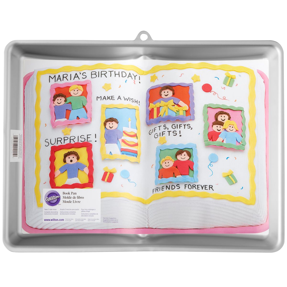 Wilton Two-Mix Bookpan