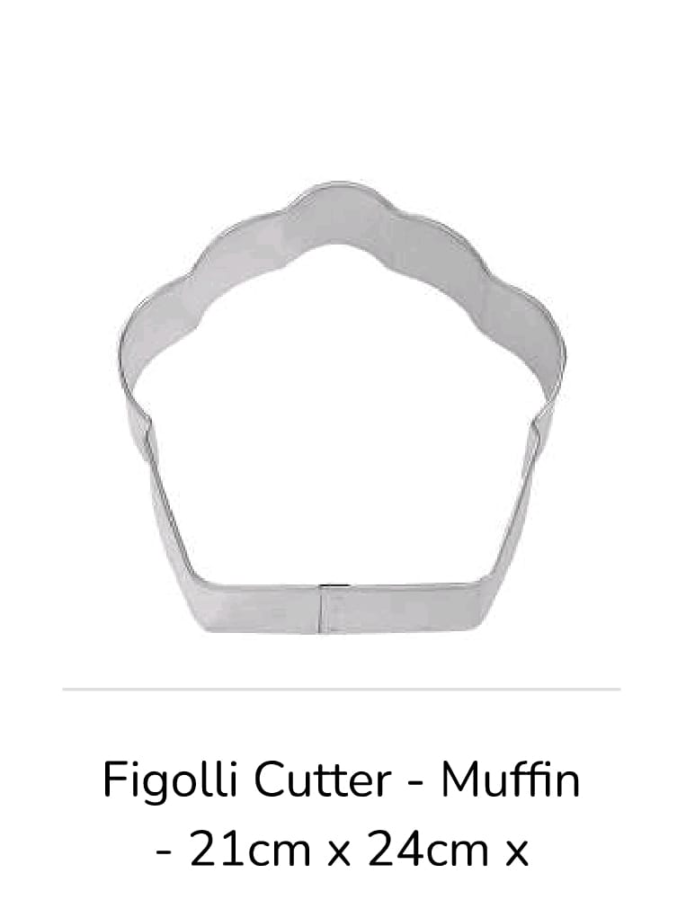 Figolli Cutter Large - Cupcake