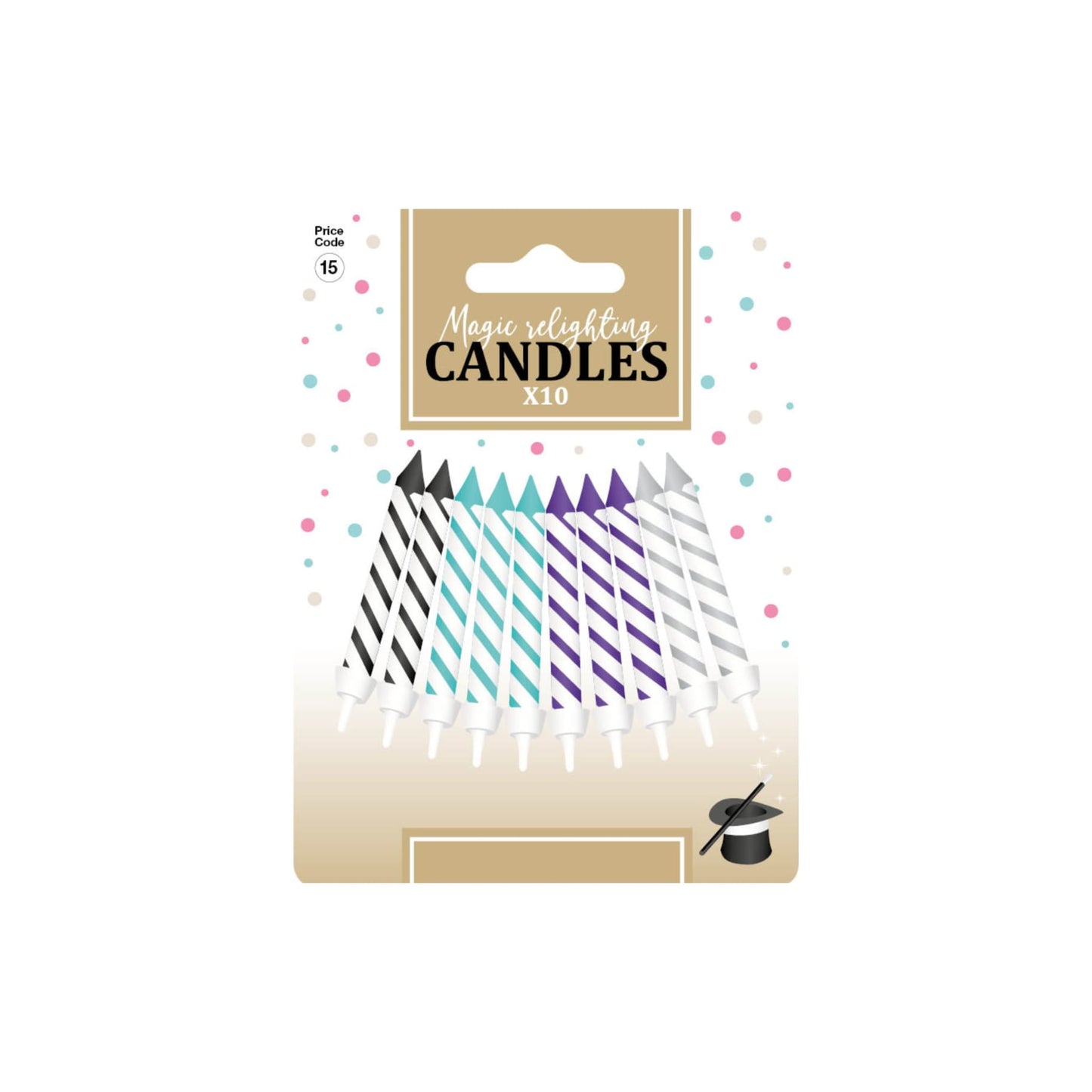 Magic Relighting Candles x10