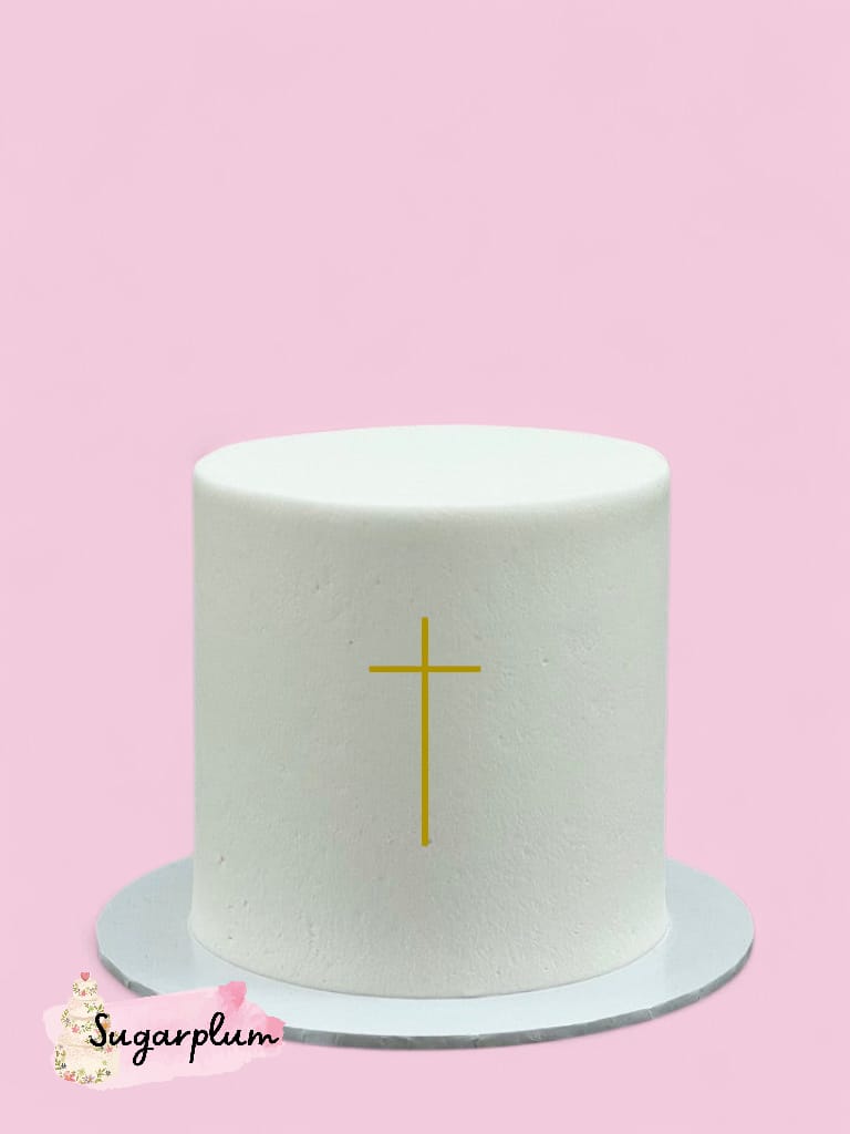 Cross Cake Topper