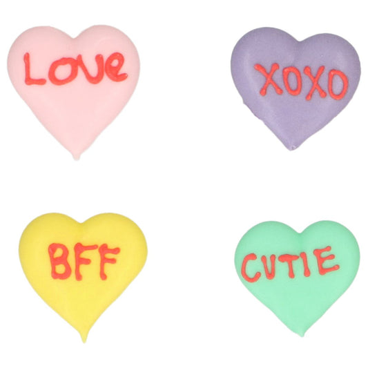 Wilton Sugar Decorations Love Notes set/8