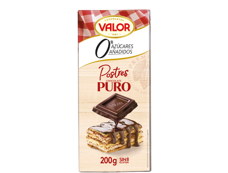 Valor Sugar Free Dark Chocolate for Baking