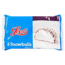 Lees Snowballs x6 110g
