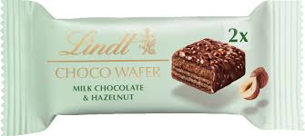 Lindt Wafer Milk Chocolate and Hazelnut