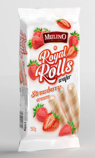 Mulino Royal Rolls Strawberry Cream