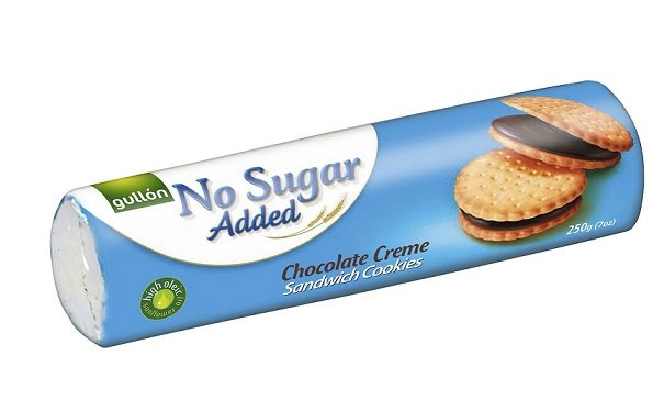 Gullon No Sugar Added Chocolate Creme Sandwich Cookies