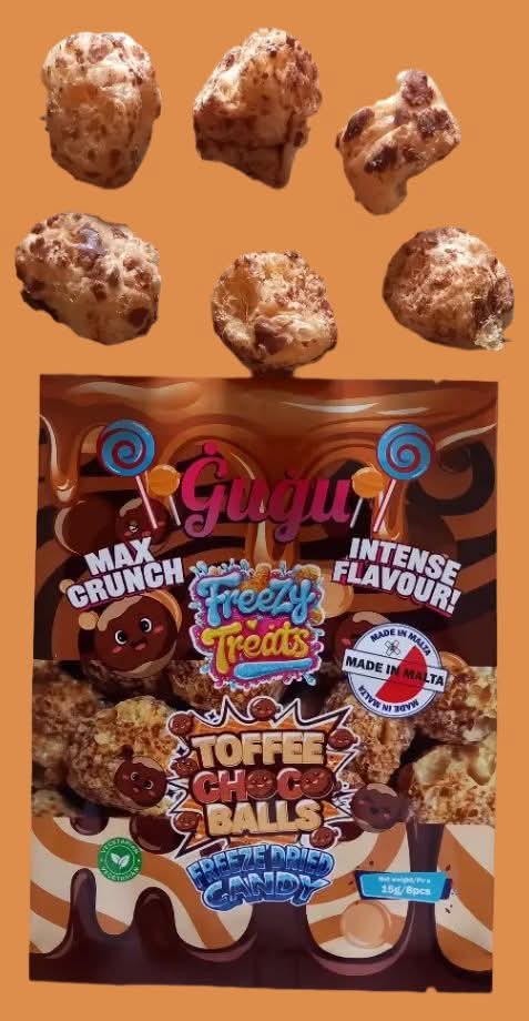 Freezy Freeze Dried Toffee Choco Balls