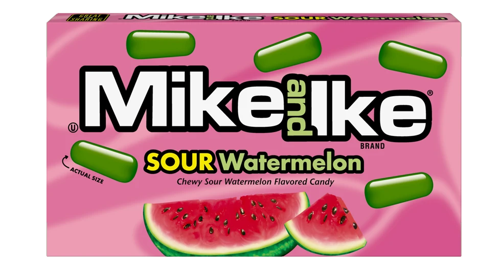 Mike & Ike Sour Watermelon 120g