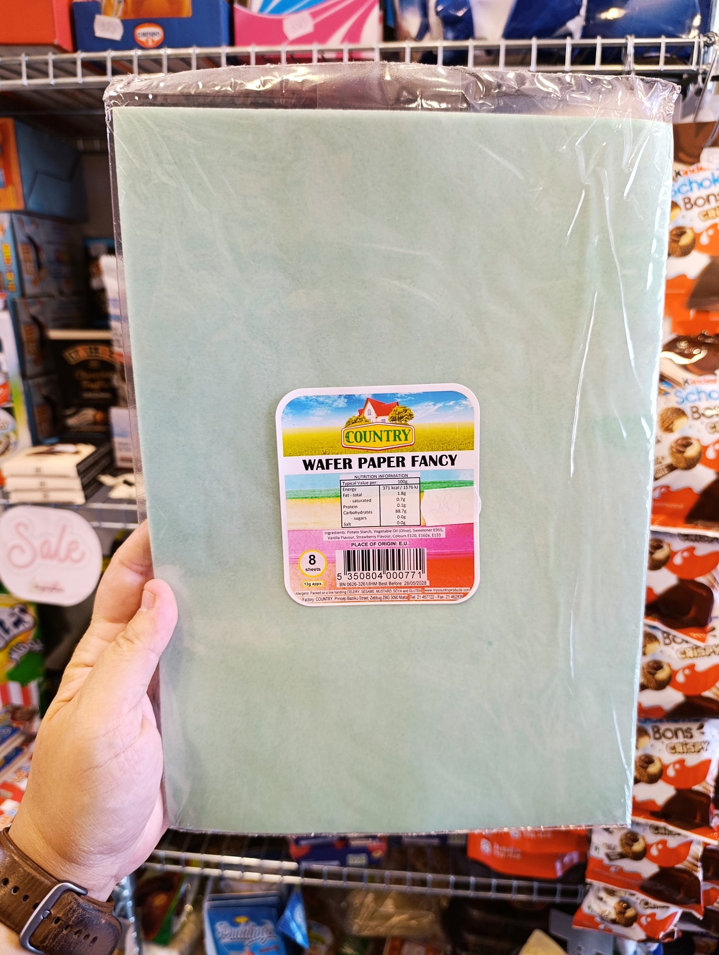 Wafer Paper Fancy