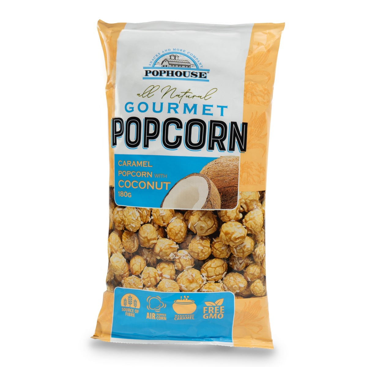 Pophouse Popcorn - Coconut