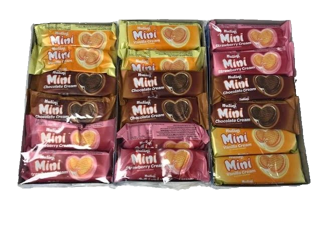 Mulini Mini Biscuits Vanilla/Chocolate/Strawberry
