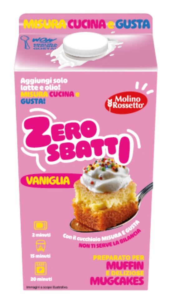 Zero Sbatti Muffin Mug Cake Vanilla