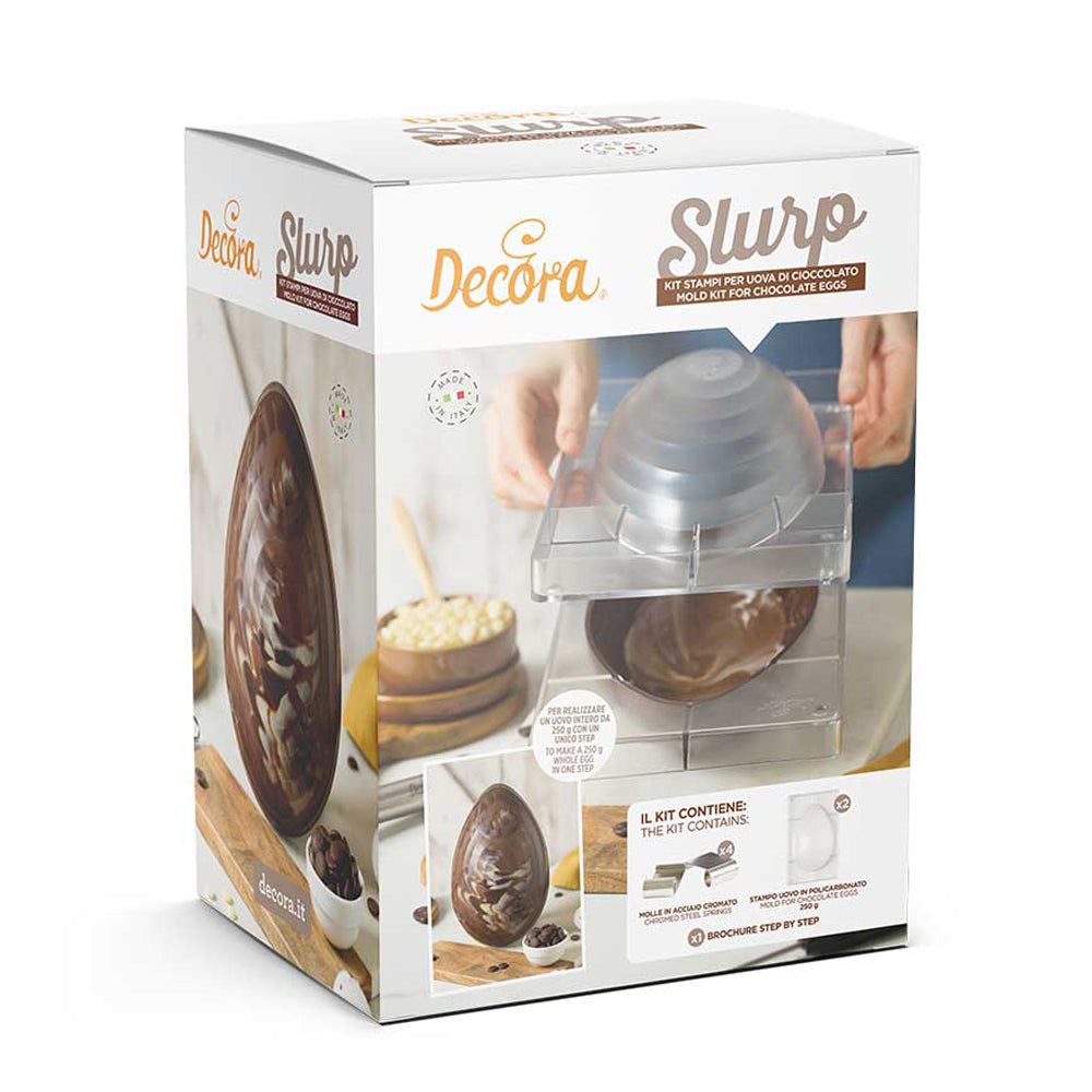 Decora Slurp Chocolate Egg Mould Kit