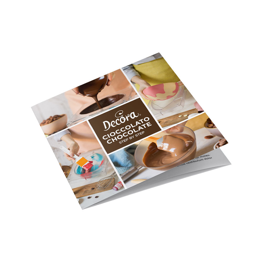 Decora Flat Chocolate Egg Mould Kit