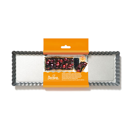 Decora Rectangular Tart Pan with Removable Bottom