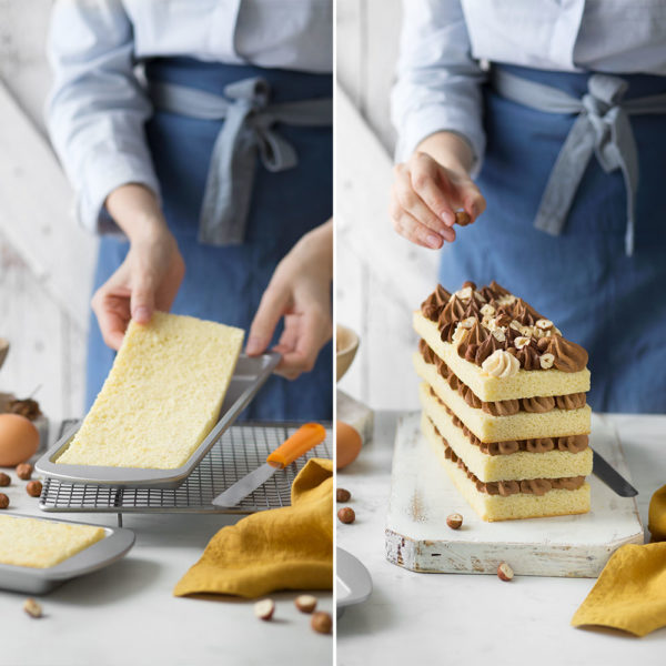 Decora Rectangular Layer Cake Pan Set