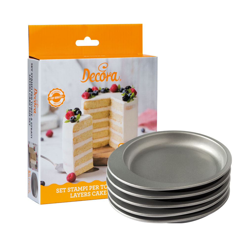 Decora Round Layer Cake Pan Set