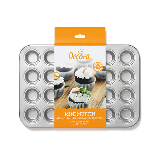 Decora Mini Cupcake Pan x24