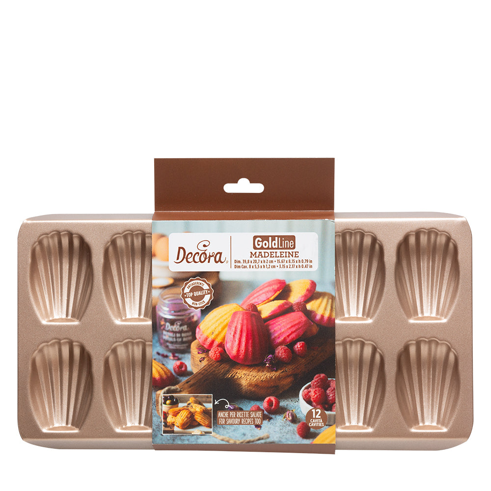 Decora Rose Gold Line Madeleine Pan