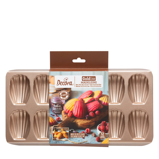 Decora Rose Gold Line Madeleine Pan