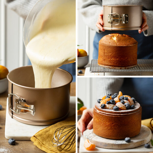 Decora Rose Gold Line Springform Pan 21.5cm