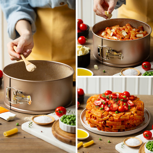 Decora Rose Gold Line Springform Pan 21.5cm