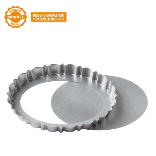 Decora Oval Design Tart Pan with Removable Bottom