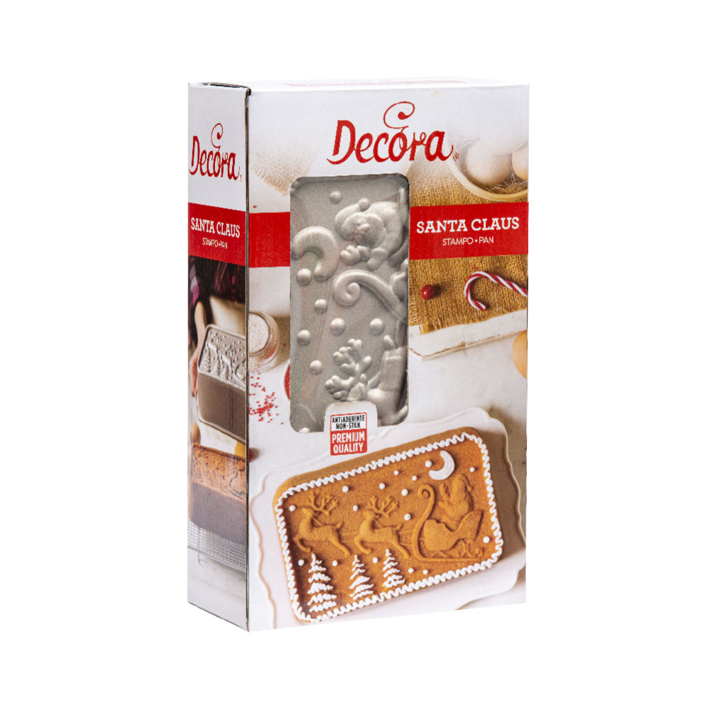 Decora Santa Claus Loaf Tin Mould
