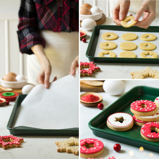 Decora Green Celebration Rectangular Pan