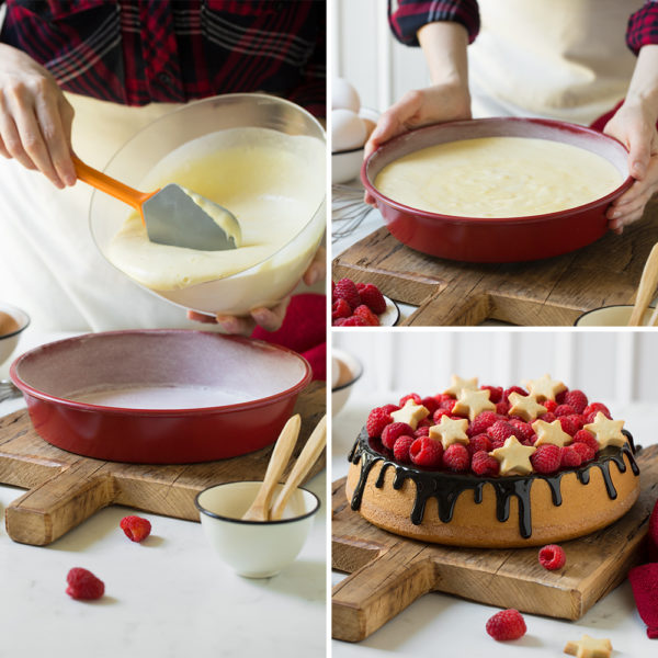 Decora Red Celebration Round Pan